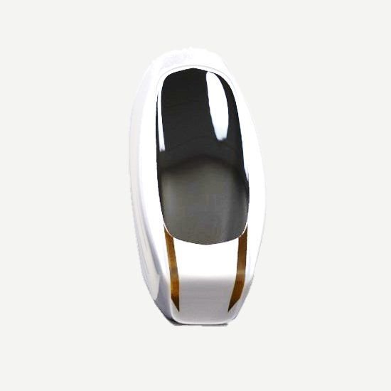 White concept render of a slim upright validator